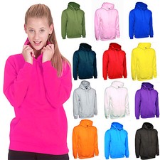 Ladies Plain Hoodie Unisex
