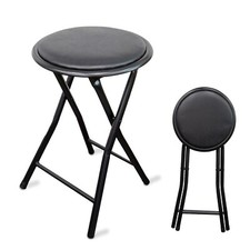 Folding Bar Stool -Round Seat