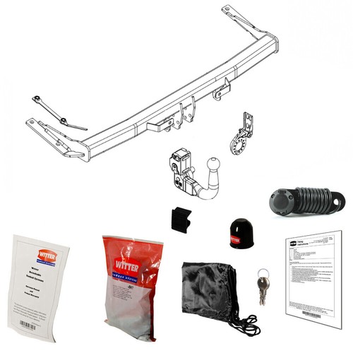 Witter towbar for volkswagen - witter,