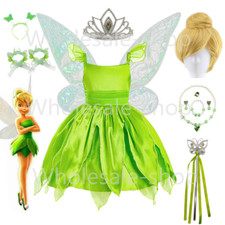 Girls Green Fairy Pixie