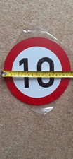 Road Sign 10MPH Speed Limit
