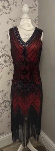 Women 1920s flapper dress - 1920s,