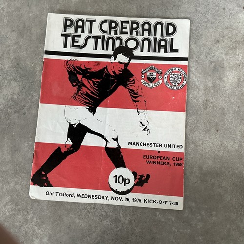 Pat crerand testimonial match - crerand,