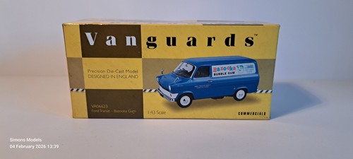 Corgi vanguards ford transit - corgi,