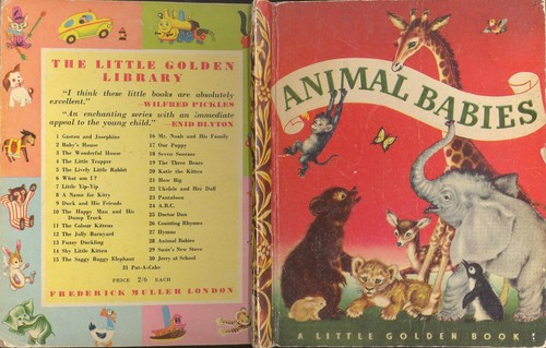 Animal babies illustrated - animal,