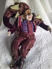 Large Jester Doll Ornament