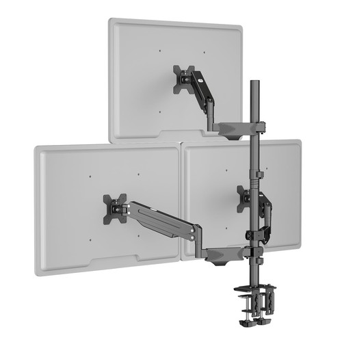 Triple monitor arm mount - triple,
