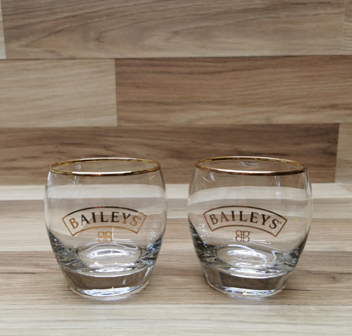 Pair baileys glass - pair,