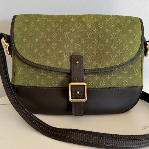Louis vuitton mini lin green - louis,