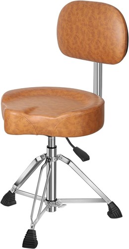 Drum throne with backrest - with,