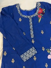 Royal Blue Colored Trouser