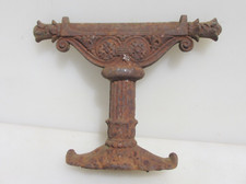 Victorian Cast Iron Bootscraper Boot Scraper Old Georgian Antique Old Ornate