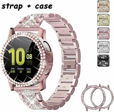 Bling Metal Watch Band+Diamod