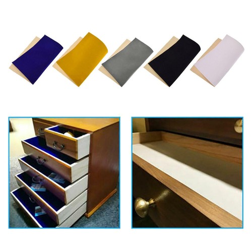 Self adhesive velvet flock