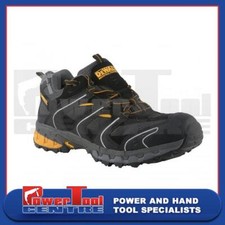 DeWalt Cutter Black Lightweight Safety Steel Toe Lace Up Trainers - Size 8