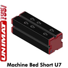 UNIMAT MACHINE BED SHORT 140mm