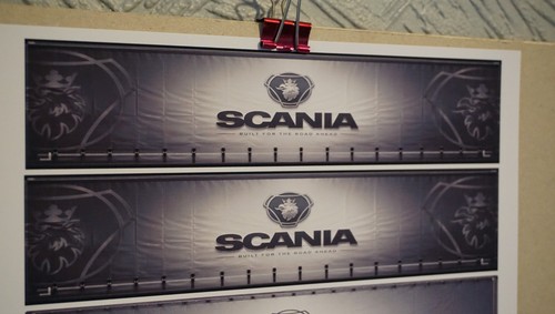 Scania decals for 1 50 - 'scania,