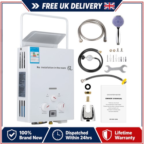Tankless portable gas water - gas,