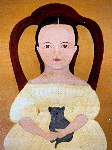 Naive folk art - folk, painting