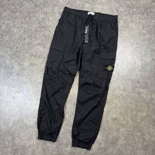 Stone Island Black Tela Cotton