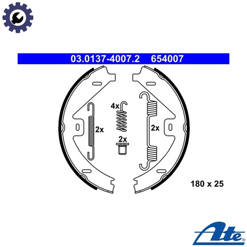 Brake shoe set parking - shoe,