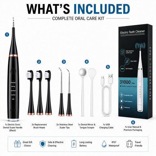 Ultrasonic dental scaler - scaler, &