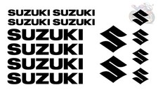 14 Piece Suzuki Decals