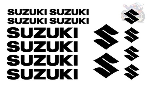 Piece suzuki decals - suzuki,