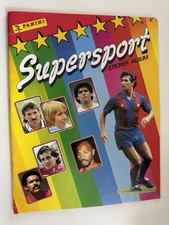 Panini Supersport Sticker Collection Empty Sticker Album