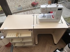 Horn Cub Plus single door compact sewing machine cabinet with Airlift