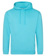Just Hoods Awdis College Hoodie Plain Casual Pullover Jumper Sweatshirt JH001