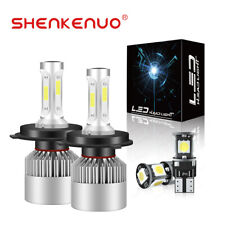 For Renault Trafic - 4PC 472 501 LED Xenon HID High/Low/ Side Headlight Bulb