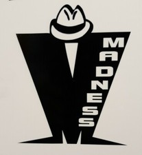Madness 4" x 3.5"" Car Vespa