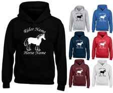 PERSONALISED HORSE HOODIE PONY