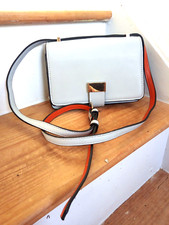 ZARA BLUE GREY VEGAN HANDBAG