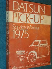 1975 DATSUN PICKUP SHOP MANUAL