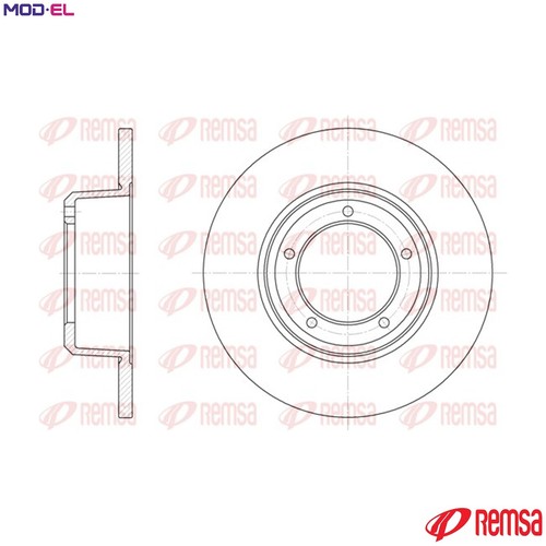 Brake disc 6341 for land - for,