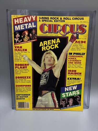 Circus magazine september - circus, 1982