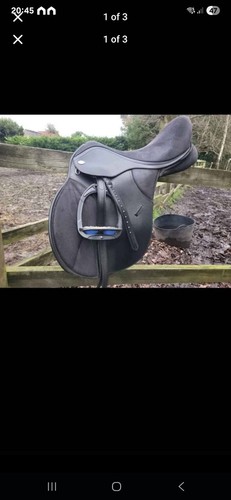 Thorowgood saddle 5inch - saddle, 17.5inch