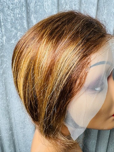 Human hair wig - short, lace