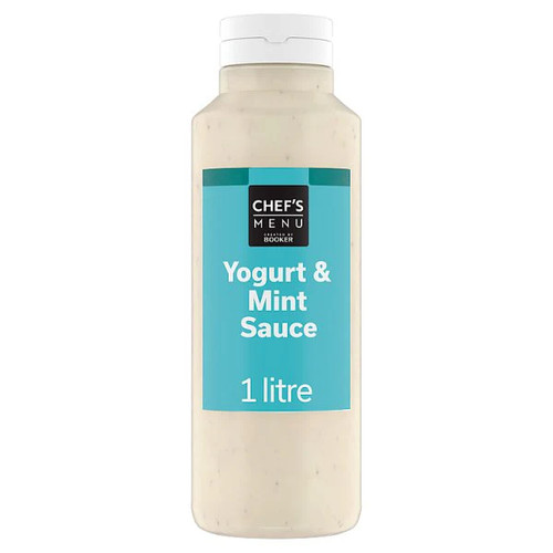 Chef menu yogurt mint - menu,