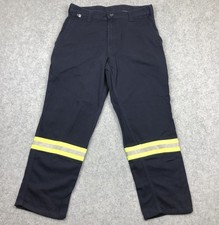 Carhartt FR Flame Resistant HiVis Reflective Work Pants 34x30 Utility Carpenter