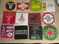 12 x Assorted beer Mats 84 