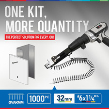 6 1-1/4" Drywall to Wood