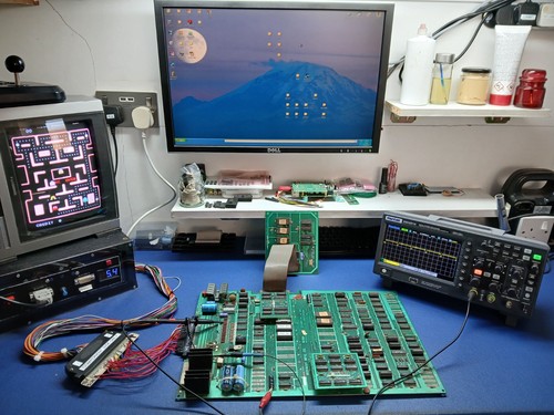 Arcade midway pcb repair - midway,