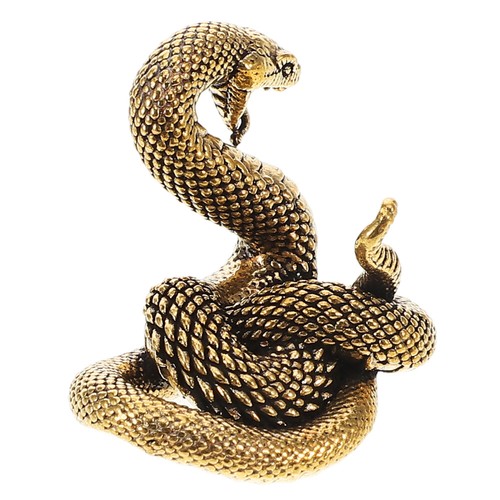 Bronze snake ornaments mini - snake,