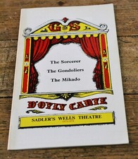 Vintage Sadlers Wells Theatre