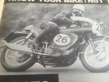 VELOCETTE THRUXTON  PERIOD 1970 MOTORCYCLE RACING ARTICLE lot 2 last one