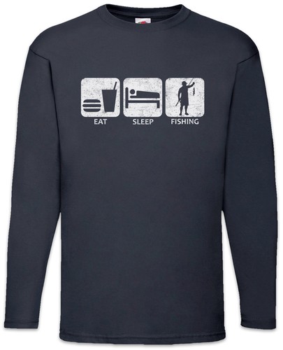 Eat sleep fishing - sleep, sleeve