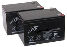 Pair of 12V 12AH Batteries for